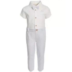 First Impressions Toddler Boys Seersucker Pants Set 4T